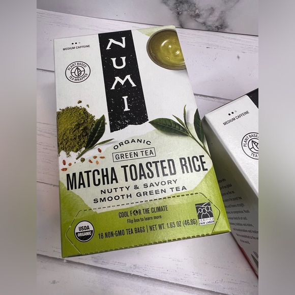 OrganicTEA NUMI Variety Pack, 16 Tea Bags SET OF 5 Boxes - Picture 9 of 13